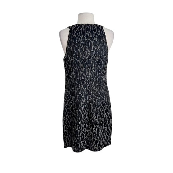 NWT Trina Turk Black & Gold Leopard Print Cocktail Dress - Picture 4 of 7